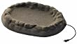 Farm Innovators "Four Seasons" Sand Coated Ground Birdbath - Tan; Model FS-1, 60-Watt