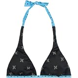 HURLEY In The Mix Womens Reversible Swimsuit Top - Blue