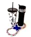 Dog Lovers Gifts Set Hot Cold Travel Beverage Set 15oz Black Bling Mug with Bling Rhinestones BPA Free, Black I Love My Dog Double Walled Acrylic Tumbler with Lid & Straw 24 Oz & Dog Rope Chew Toy