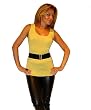 Gucci Yellow Cashmere Sweater Top. L