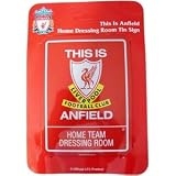 OFFICIEL LIVERPOOL FC ACCUEIL MINI DRESSING SALLE DE TIN SIGN 7,5 