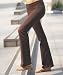  : Ladies Low Rise Fold-Over Yoga Pant