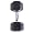 Cap Barbell Rubber Coated Hex Dumbbell with Contoured Chrome Handle (35-Pound)