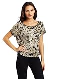 Vince Camuto Women's Embellished Boat Neck Tee