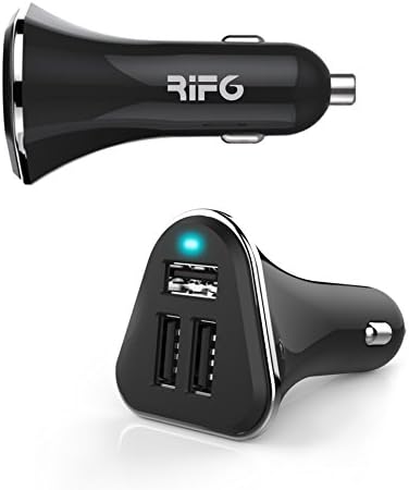 5-in-1 Economy Home and Car Charger kit, 5.2 A 26W 3 USB Port Rapid Portable Car Charger, 2 Dual USB Wall Chargers and 2 Micro USB Cables