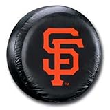 San Francisco Giants MLB Black Spare Tire Cover Size: J - 27 x 8 Inch