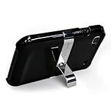 Samsung T-mobile Vibrant & Galaxy S 4G Premium Case w/ Kickstand Color-BLAC ....
