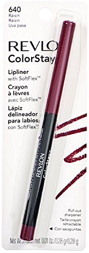 Revlon Color Stay Lip Liner with SoftFlex, Raisin [640] 1 ea
