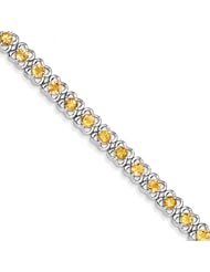 Sterling Silver Citrine Bracelet