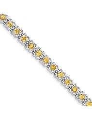 Sterling Silver Citrine Bracelet