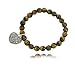 Sterling Silver Marcasite Faceted Tiger's Eye