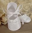 Girls Silk Dupioni Shoe - Size 1