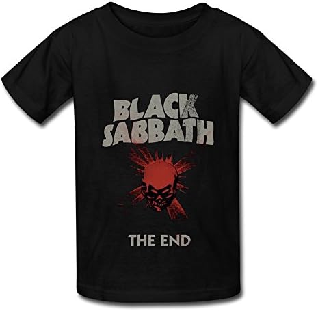 Black Sabbath The End Poster FashionT Shirt For Big Youth' Black