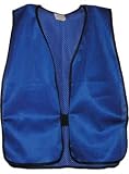 Iron Horse Plain Soft Mesh Safety Vests - Royal Blue