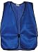 Iron Horse Plain Soft Mesh Safety Vests - Royal Blue