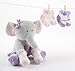 Baby Aspen, Tootsie in Footsies Plush Elephant and 2 Pair of Socks for Baby, 0-6 Months