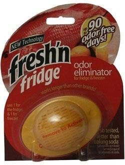 TekQuest Industries FFN204CR Fresh n Fridge Odor Eliminator - 4 Pack