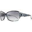 Smith Optics Skyline Premium Lifestyle Sports Sunglasses/Eyewear w/ Free B&F Heart Sticker Bundle - Powder Stripe/Gray Gradient