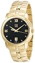 ESQ by Movado MUSE gold-plated stainless steel plastic bracelet black dial watch #07301345