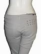 TSUBI Super Skinny Zip Hacienda Jeans in Pale Grey
