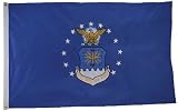 AIR FORCE FLAG - - 3x5 foot - DOUBLE SIDED - EMBROIDERED United Starts Air Force flag - - - USAF