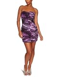 Lipsy Strapless With Side Panels Women's Dress