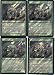 Magic the Gathering Foil DCI HEDGE TROLL Playset of 4 promo cards