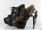 METROPOLIS HADES MORGANA GOTH STEAMPUNK VICTORIAN GEARS LACE-UP OXFORD PLATFORM METAL HEELS