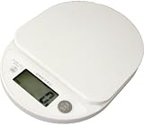 DRETEC デジタルスケール 「コッティ」 2kg ホワイト KS-234WT