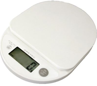 DRETEC デジタルスケール 「コッティ」 2kg ホワイト KS-234WT