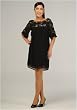 Women's Lauren Kiyomi Threaded Contrast Chiffon Tunic (Maternity) - More Colors Available