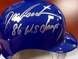 Doc Gooden Autographed/Hand Signed New York Mets 86 WS Champs Mini Helmet PSA/DNA #J91236
