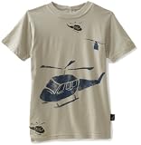 Charlie Rocket Boys 2-7 Helicopter Short Sleeve Tee
