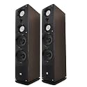 Koda 3-Wege HiFi Standlautsprecher 180W RMS - Edles Pianolack Design (Paar)