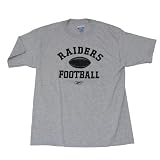 Urban Boundaries - Oakland Raiders Practice Tee - Heather Gray - Size LARGE - Closeout