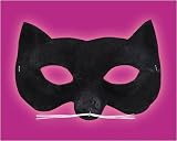 Costumes For All Occasions DG10486 Cat Eye Mask Velvet