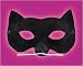 Costumes For All Occasions DG10486 Cat Eye Mask Velvet