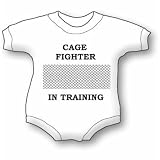 Cage Fighter in Training (2) Baby Ultrasoft Onesie