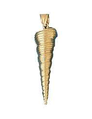 CleverEves 14K Gold Pendant Conch Shell 5.5 - Gram(s)