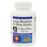 Natural Factors Lung, Bronchial and Sinus Health Tablets, 90-Count ~ Natural Factors