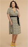 Plus Size Yacht Club Wrap Dress