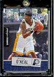 2005 06 Upper Deck Rookie Debut Jermaine O'Neal Indiana Pacers Basketball Card #35 - Mint Condition - In Protective Display Case !!