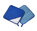 Lurch 70086 Topflappen/Untersetzer, blau