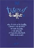 Revue Glénat  / Titeuf : Le Coffret 1 en 6 volumes : Tomes 1 à 6