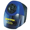 Stanley Bostitch QuietSharp6 Classroom Pencil Sharpener With 6-holes And Quiet Motor, Blue (EPS10HC)