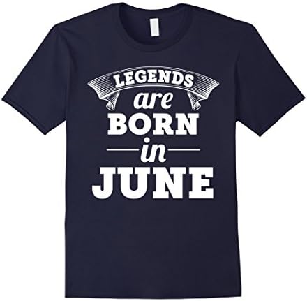 Legends are born in June - Male 2XL - Navy