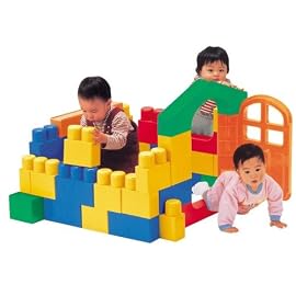 1歳で積める、遊べる 体感ブロック