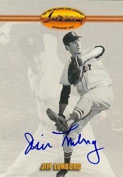 Jim Lonborg Autographed/Hand Signed Baseball Card (Boston Red Sox) 1993 Ted Williams Card Company #3