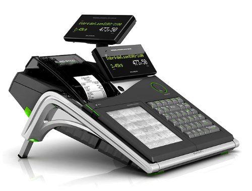 EURO-2100TE Design Registrierkasse (Handel, Gastronomie, Kiosk)