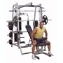 Body Solid Series 7 Smith Gym Package w/ 400 lb Weight Set GS348QP4, OSR400S